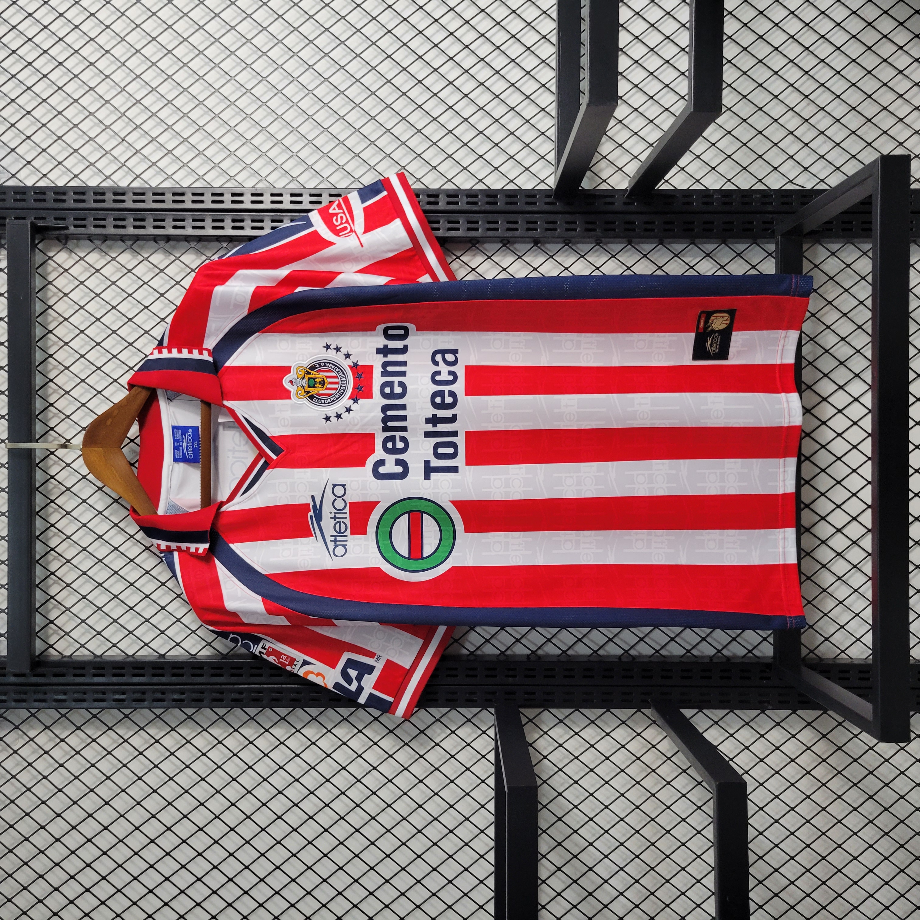 Retro Chivas de Guadalajara 99-00 Home Stadium Jersey